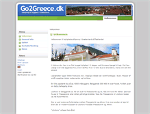 Tablet Screenshot of go2greece.dk